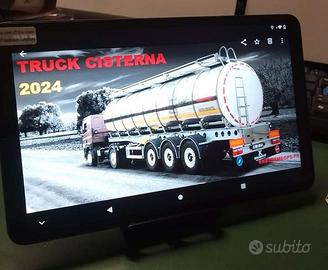 NAVIGATORE CAMION CISTERNE 8" 