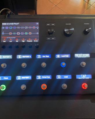 Line6 Helix Floor + Backpack + Scatola