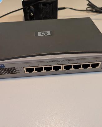 switch HP pro curve  8 porte