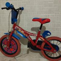 Bici spiderman bambino