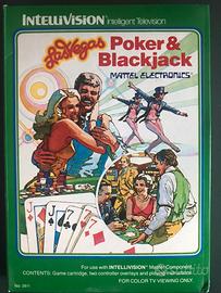 INTELLIVISION POKER & BLACKJACK NUOVO