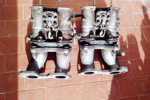 Collettori carburatori Volvo 140 240  + weber 40