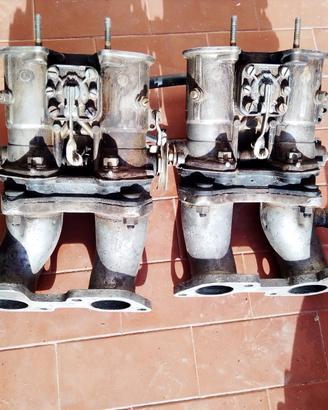 Collettori carburatori Volvo 140 240  + weber 40