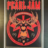 Poster "Pearl Jam" Concerto Canada (2019)