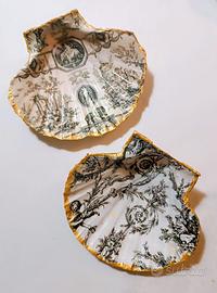 set conchiglie  decorate ornamentali 