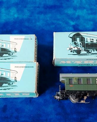 Märklin H0 – 3 Carrozze passeggeri – mod. 4002