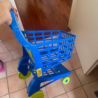 Carrello della spesa gioco cucina bambina bambino