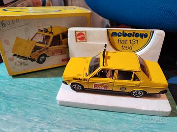 Mebetoys Fiat 131 taxi scala 1.25 automodello 