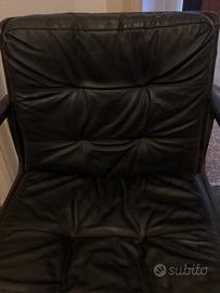 Poltrona ufficio in pelle