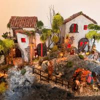 Presepe natalizio artigianale 