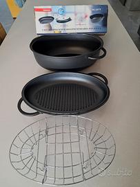 Pentola ovale con grill