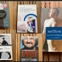 Lotto libri, narrativa, politica, singoli, teatro