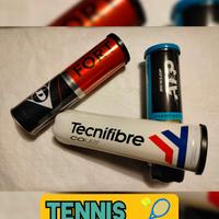 Set da 3 tubi (contiene 12 palline da tennis)