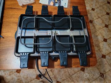 griglia elettrica con raclette per 6 