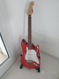 chitarra elettrica  ed amplificatore Fender