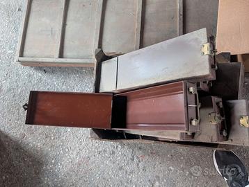 cassette di sicurezza banca vintage