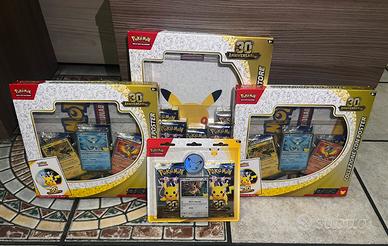 Set Pokemon  30° Anniversario