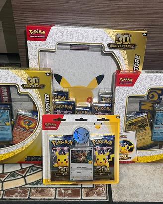 Set Pokemon  30° Anniversario