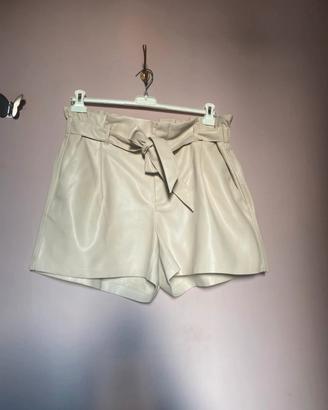 Pantaloncino peperbag ecopelle 