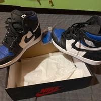 Jordan 1 high royal toe