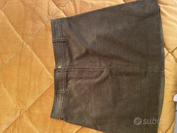 Gonna verde militare