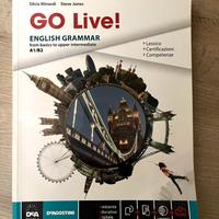 Libro di grammatuca inglese Go live