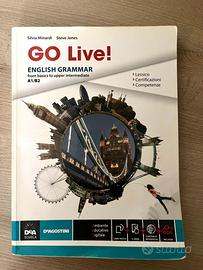 Libro di grammatuca inglese Go live
