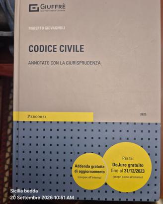 Codice Civile edizione Giuffrè