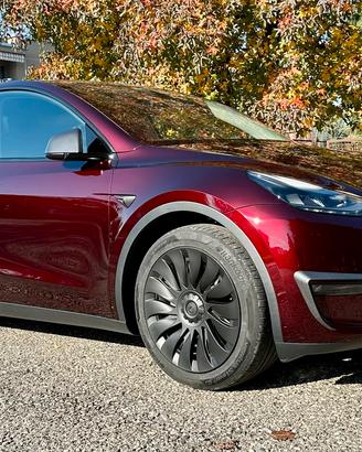 Model Y LR AWD 06/23 - Midnight Cherry Red -Gancio