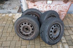 cerchi 14 pollici 5.5x14 et 37.5 Ford fiesta