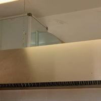 Cappa con motore e comando regolazione potenza