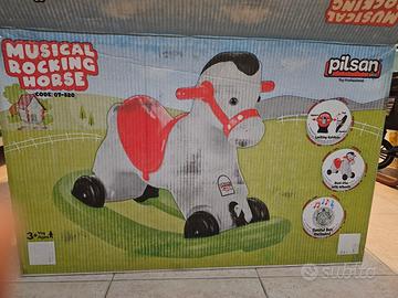 NUOVO Pilsan cavallo a dondolo