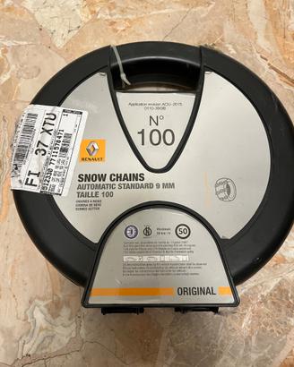 Catene da neve originali Renault 9mm gruppo 100