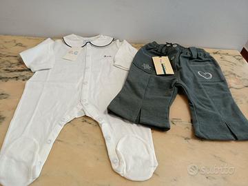 1Pantaloncino lungo"PIMMY"-1 Tutina P&C(3mesi)