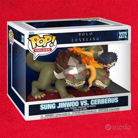 Funko POP! Solo Leveling Jinwoo Vs Cerberus 9 cm