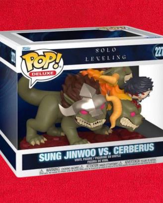 Funko POP! Solo Leveling Jinwoo Vs Cerberus 9 cm
