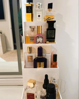 Scaffale espositore profumi/trucchi