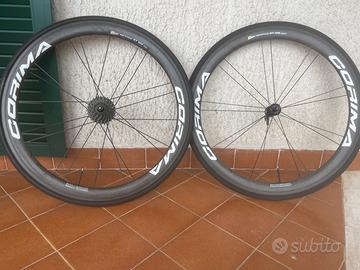 Ruote strada Corima MCC45 carbonio + borse