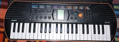Casio SA-76 Tastiera 44 Tasti + Custodia + Scatol