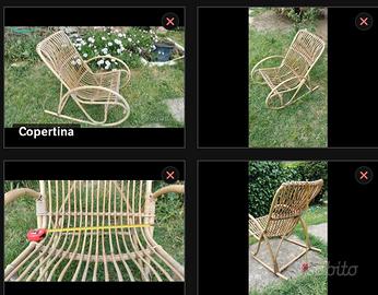 sedia a dondolo  bambinone