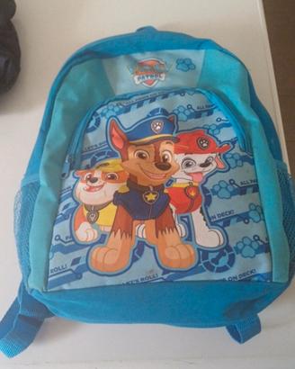 zainetto scuola paw patrol