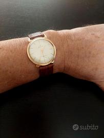 Orologio anni '60 in oro rosa marca Zenith