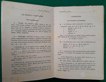 Grammatica Latina Francesco Manna 1954 Signorelli - Libri e Riviste In  vendita a Oristano