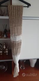 sciarpa benetton 30% Lana con frange.