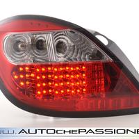 Fanali posteriori rossi crystal a led OPEL ASTRA H