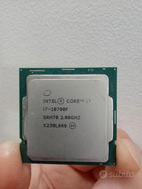 CPU Processore INTEL Core i7 10700F LGA1200