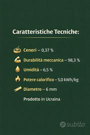 Pellet super caldo 6 al sacco - ultimi bancali