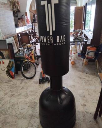 Sacco Boxe Terra Combat Arena + Guantoni Leone