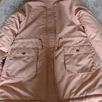 Parka giubbino cappotto donna rosa donna bambina