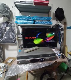 Sharp  DV-RW370S Vhs Dvd combi videoregistratore 